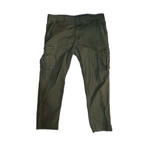 Men's Sonoma Goods For Life® Straight-Fit Cargo Pants Olive Green 38 x 32